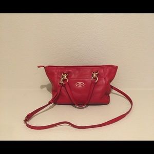 Coach red purse/ crossbody ❤️